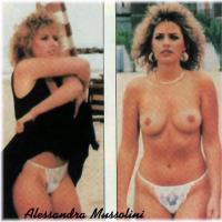 Alessandra Mussolini  nackt