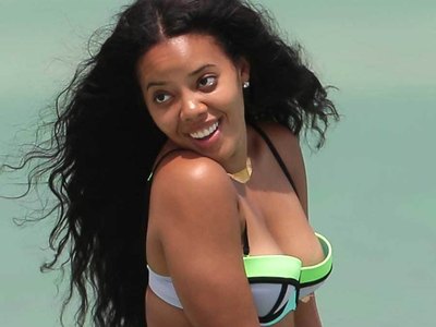 Angela Simmons Bikini Curvy Bodied Birthday Showtime In Miami