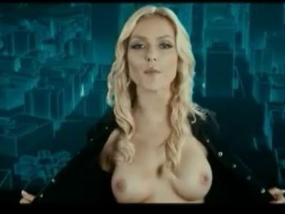 Casey Durkin exposing her large boobs in ‘Freerunner’