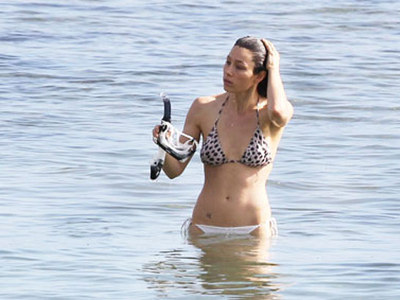 Jessica Biel Hot Ass In A Bikini