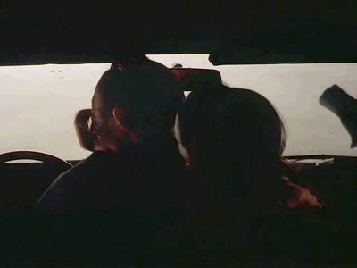 Kelly Monaco having sex in a car in Idle Hands movie