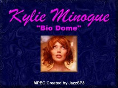 Kylie Minogue seducing some lucky fellow in Bio-Dome
