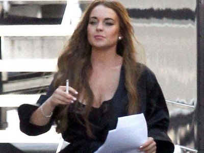 Wind loves Lindsay Lohan
