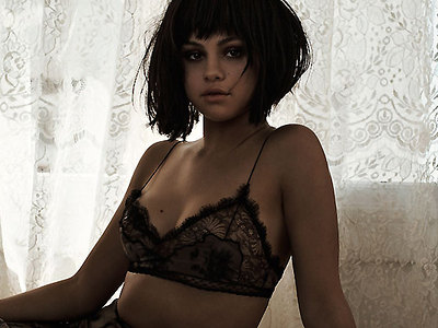 Selena Gomez Sexy Lingerie For Flaunt Magazine 