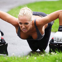 Juicy Aisleyne Horgan-Wallace training