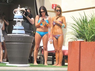 Audrina Patridge Bikini At Wet Republic