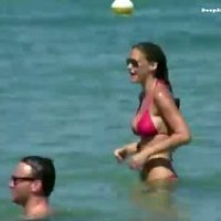 Bar Refaeli Bikini actions on the beach!