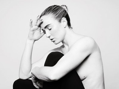 Caity Lotz topless and sexy