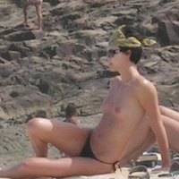 Charlize Theron topless and sexy