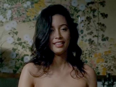Christian Serratos nude in The Walking Dead S06E11