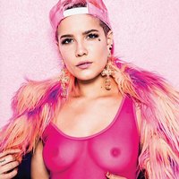Halsey see-through shots