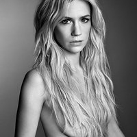 January Jones topless and sexy