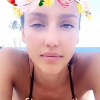 Jessica Alba Bikini 2016