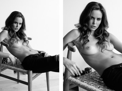 Jessica Buller topless and sexy