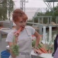 Kylie Minogue seducing some lucky fellow in Bio-Dome
