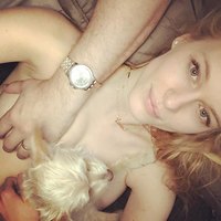 Leven Rambin topless and sexy