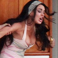 Too much eagerness by Lindsay Lohan