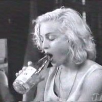 Madonna playing Truth or Dare