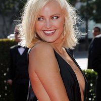 Provocative dress of Malin Akerman