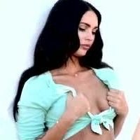 Megan Fox posing in bikini for GH magazine