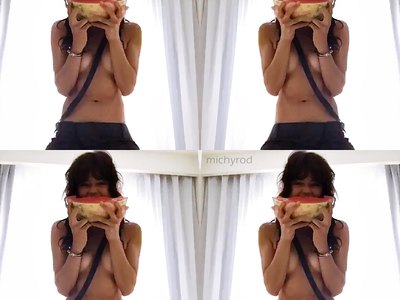 Michelle Rodriguez topless and sexy