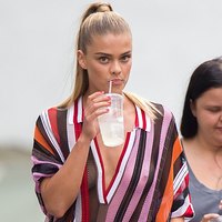 Nina Agdal see-through shots