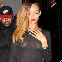 Rihanna See Through Dress Hotness