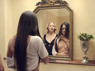 Sarah Butler And Estella Warren In The Stranger Within