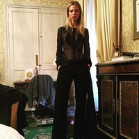 Sasha Luss see-through shots